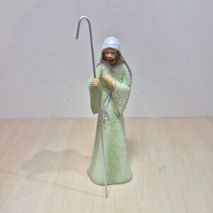 Thomas Kinkade Hawthorne Village Shepherd with Staff Nativity Figurine A6593